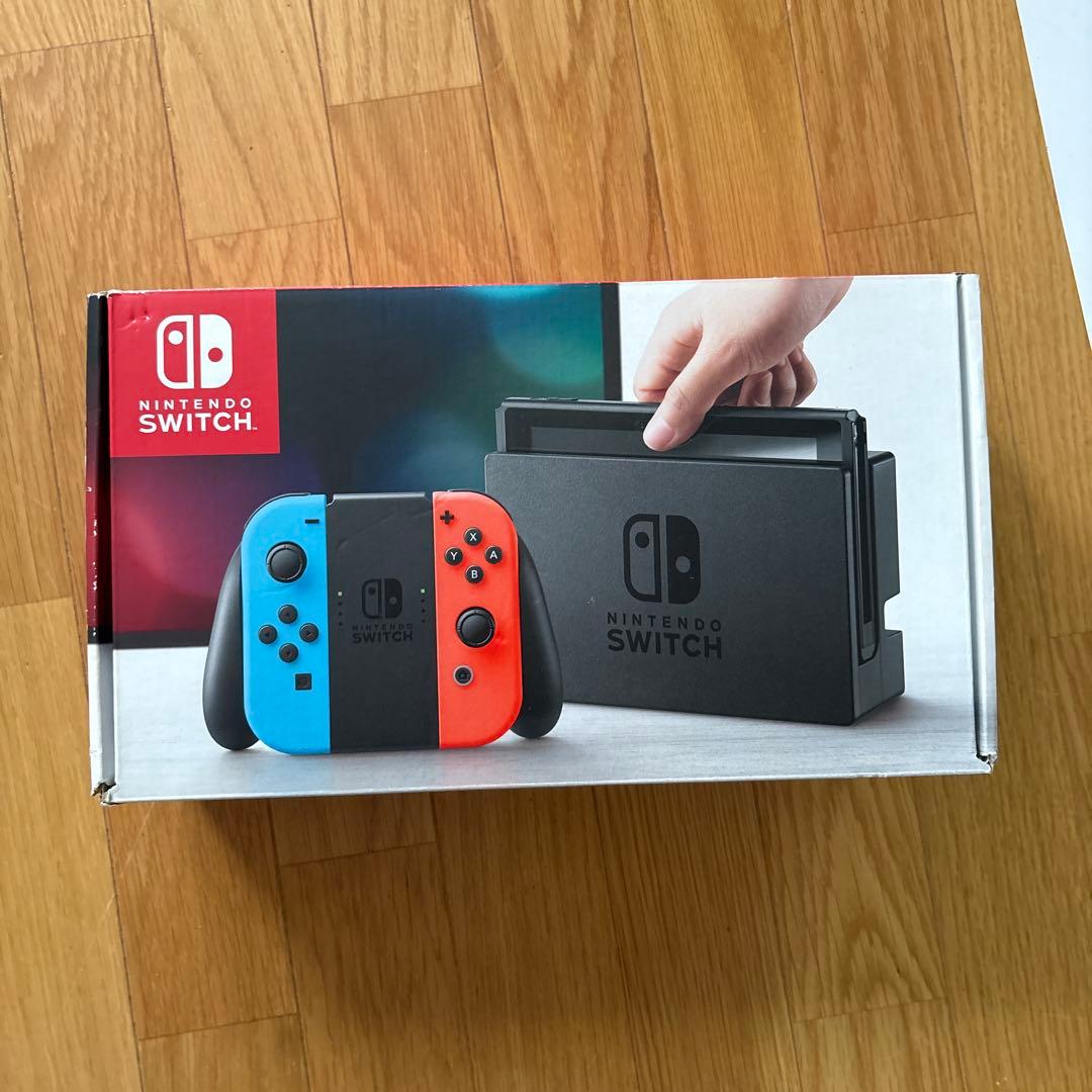 N*E様 Nintendo Switch ネオンブルー/ネオンレッド 本体