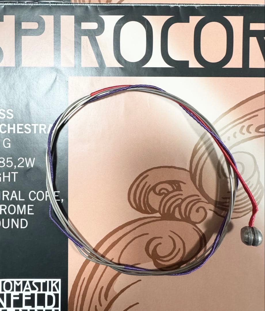 コントラバス弦 スピロコア Spirocore Light E,A,D,Gセット