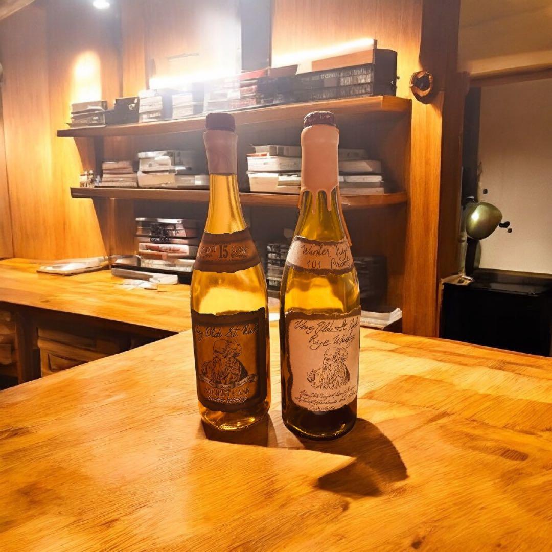 ベリーオールドセントニック15年、12年ウインターライ、竹鶴 21年の空