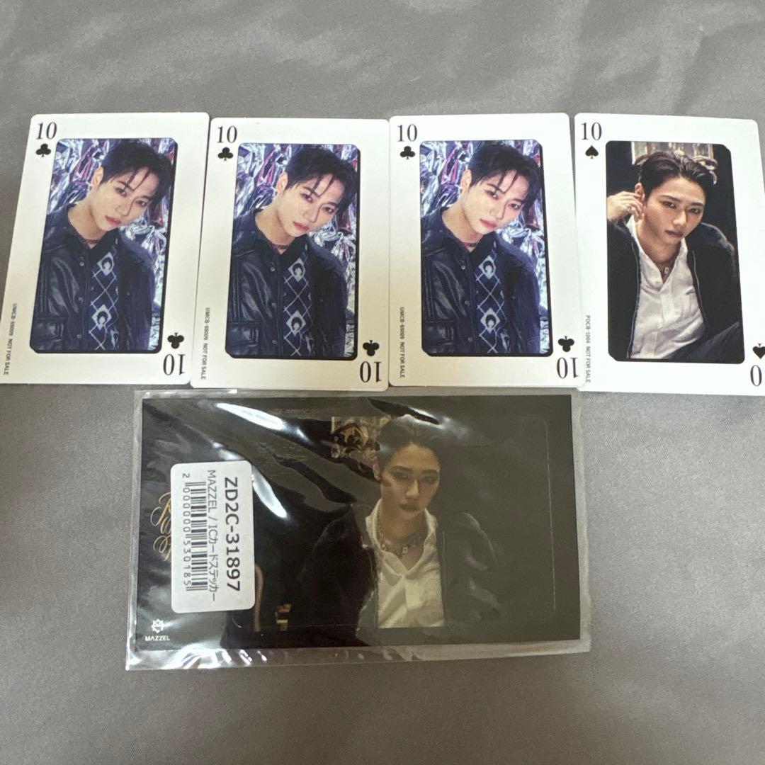 MAZZEL セイト ICステッカー トレカ4枚 - メルカリ