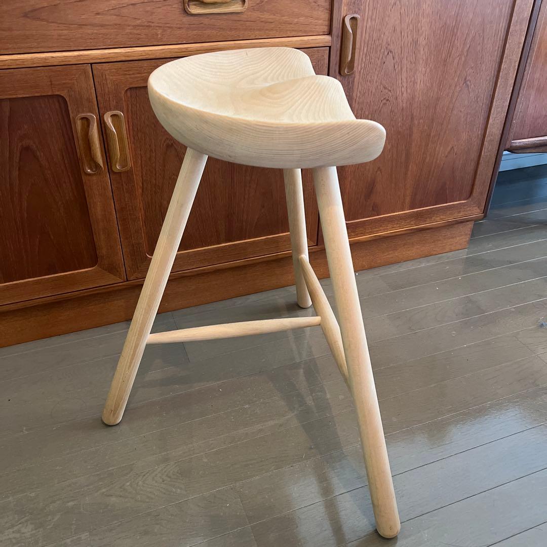 北欧デンマーク製WERNER シューメーカーチェア スツール 座面 59 ②