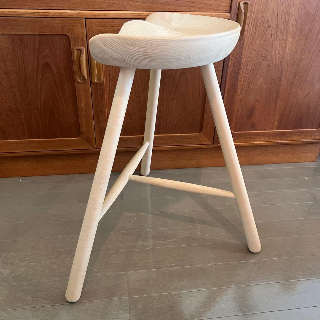 北欧デンマーク製WERNER シューメーカーチェア スツール 座面 59 ②
