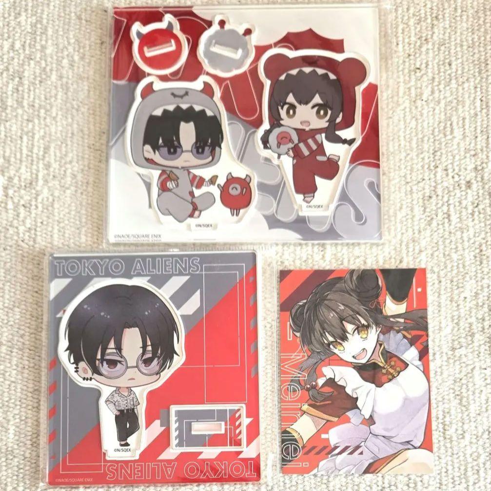 東京エイリアンズ 憂炎 明明 アクリルスタンド カード 特典 - メルカリ