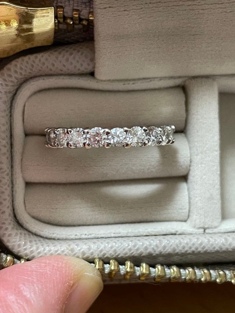 なおエタニティリング ダイヤモンド 1ct VSクラス 9.5号