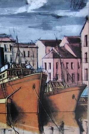 ベルナール・ビュッフェ,Saint-Tropez,le quai Suffren