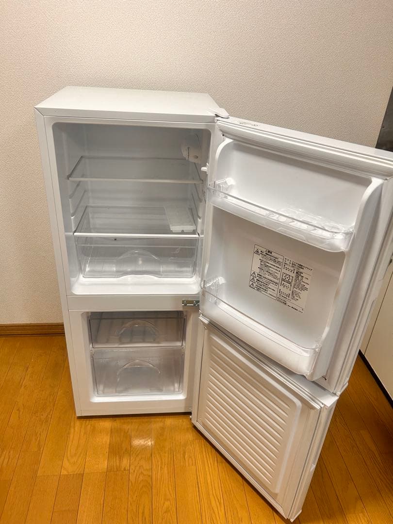 【龍憲青柳】2024年製　ニトリ 2ドア冷蔵庫 NTR-106WH