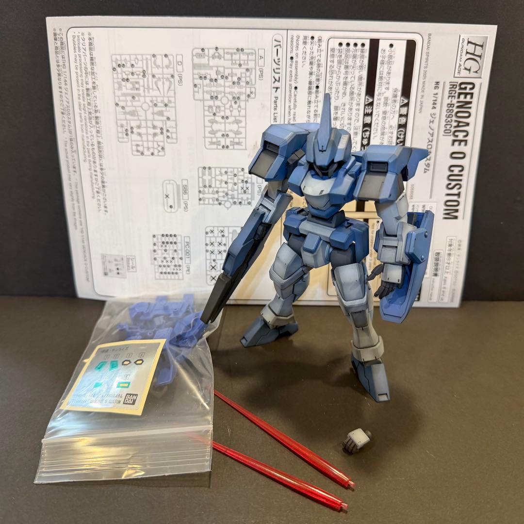HG1/144 ジェノアスOカスタム 改修塗装済み完成品 機動戦士ガンダムAGE 1⁄