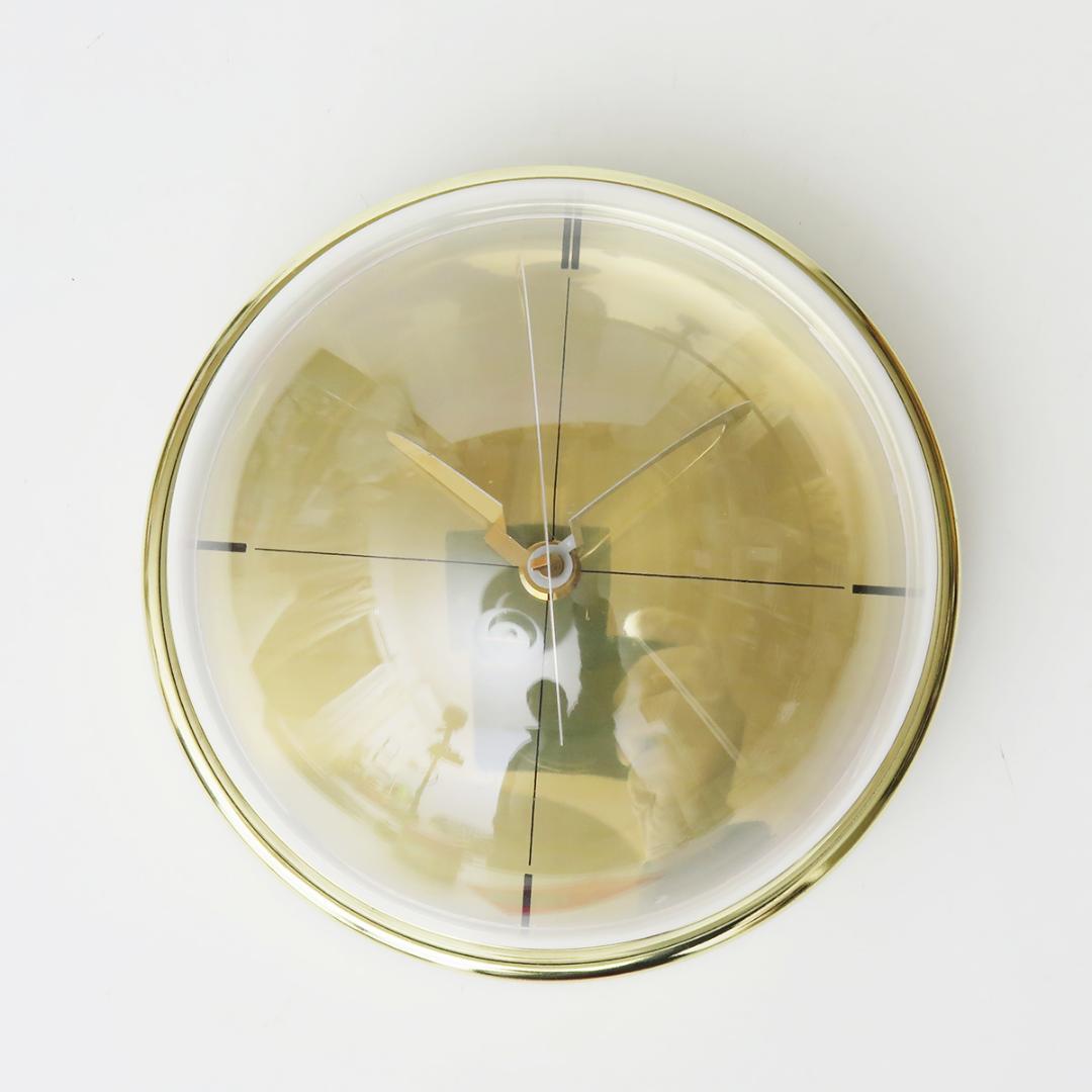 希少 日本製 CUPSULE CLOCK ポストモダン置時計 キネティックアート