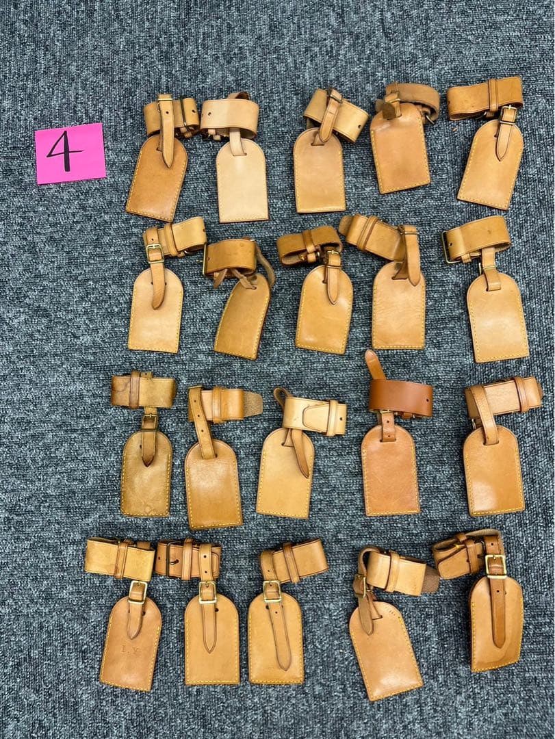 ルイヴィトンネームタグ20個セットポワニエ