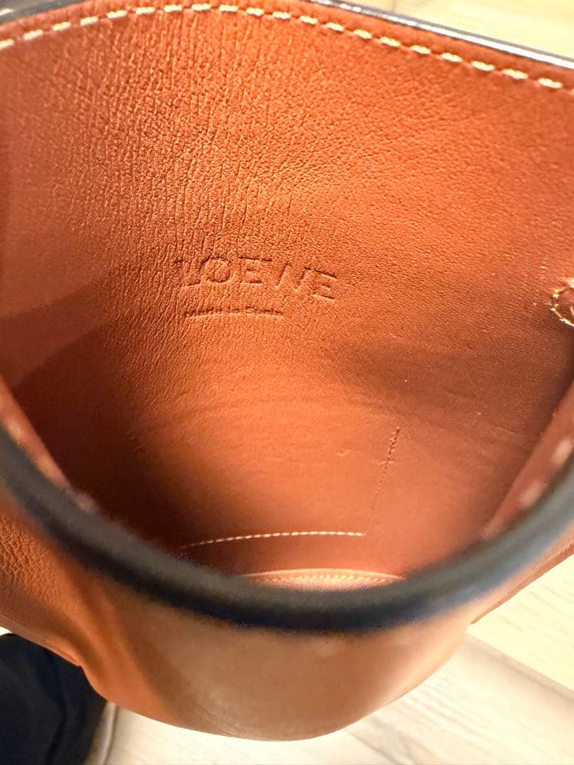 ロエベ LORWEダイスポケット　タン