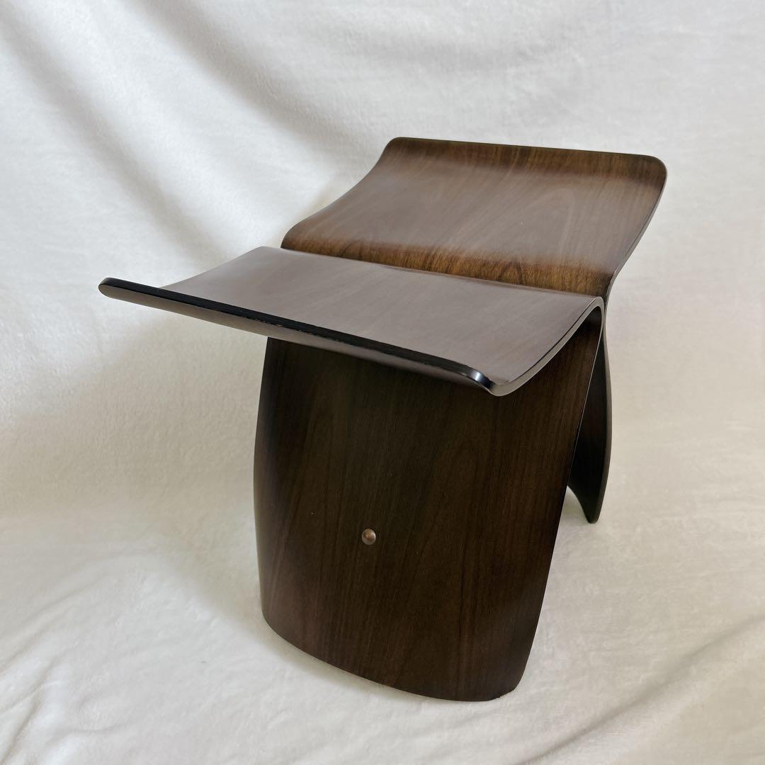 天童木工 バタフライスツール ローズウッド板目(ST色) 柳宗理