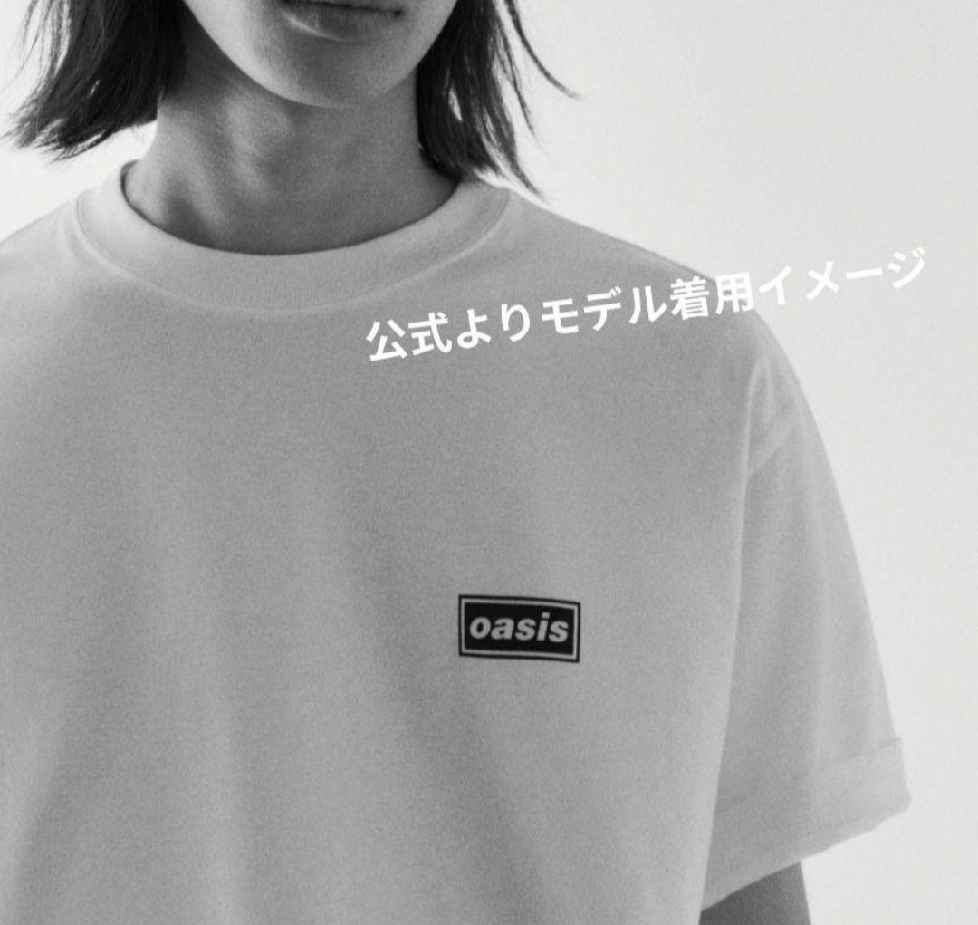 残り僅か！EU限定！完売品！oasis レアグッズ タンバリン Tシャツ 白T