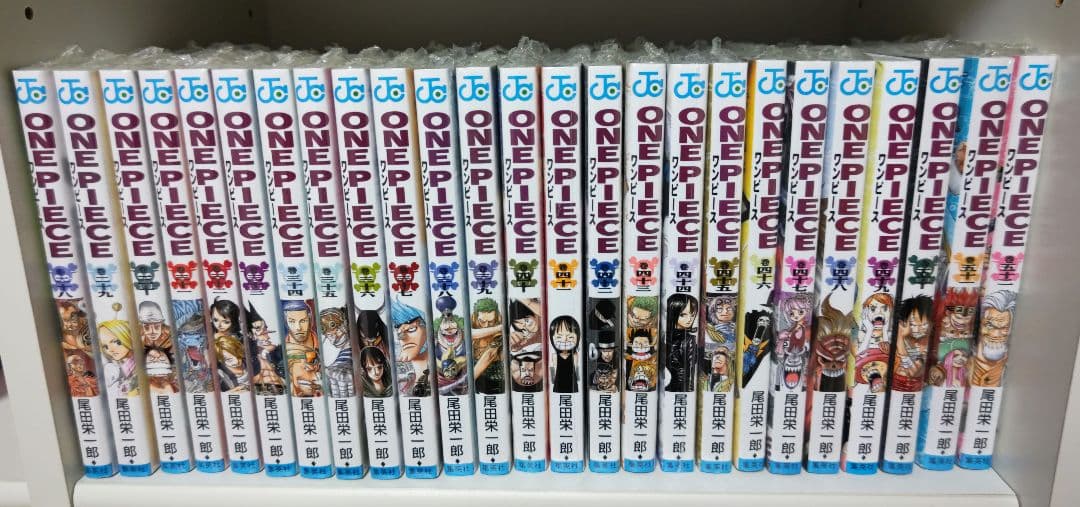 ワンピース 100巻 セット 8割新品シュリンク付き