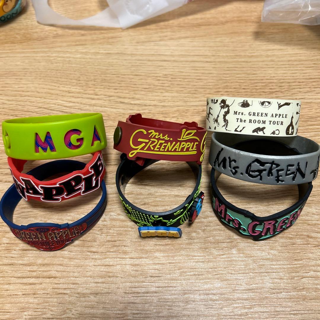 Mrs. GREEN APPLE ラバーバンド 8本セット