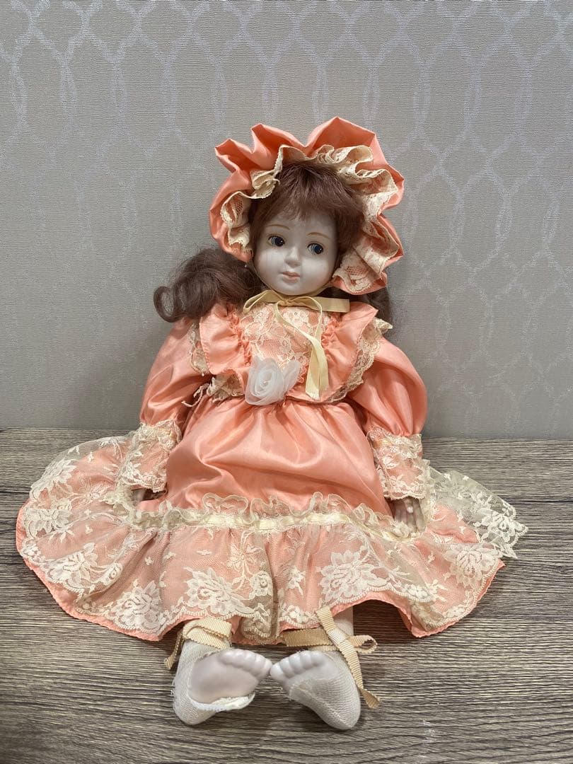 ✴️即購入不可コメント必須 アンティークドール（オルゴール付き