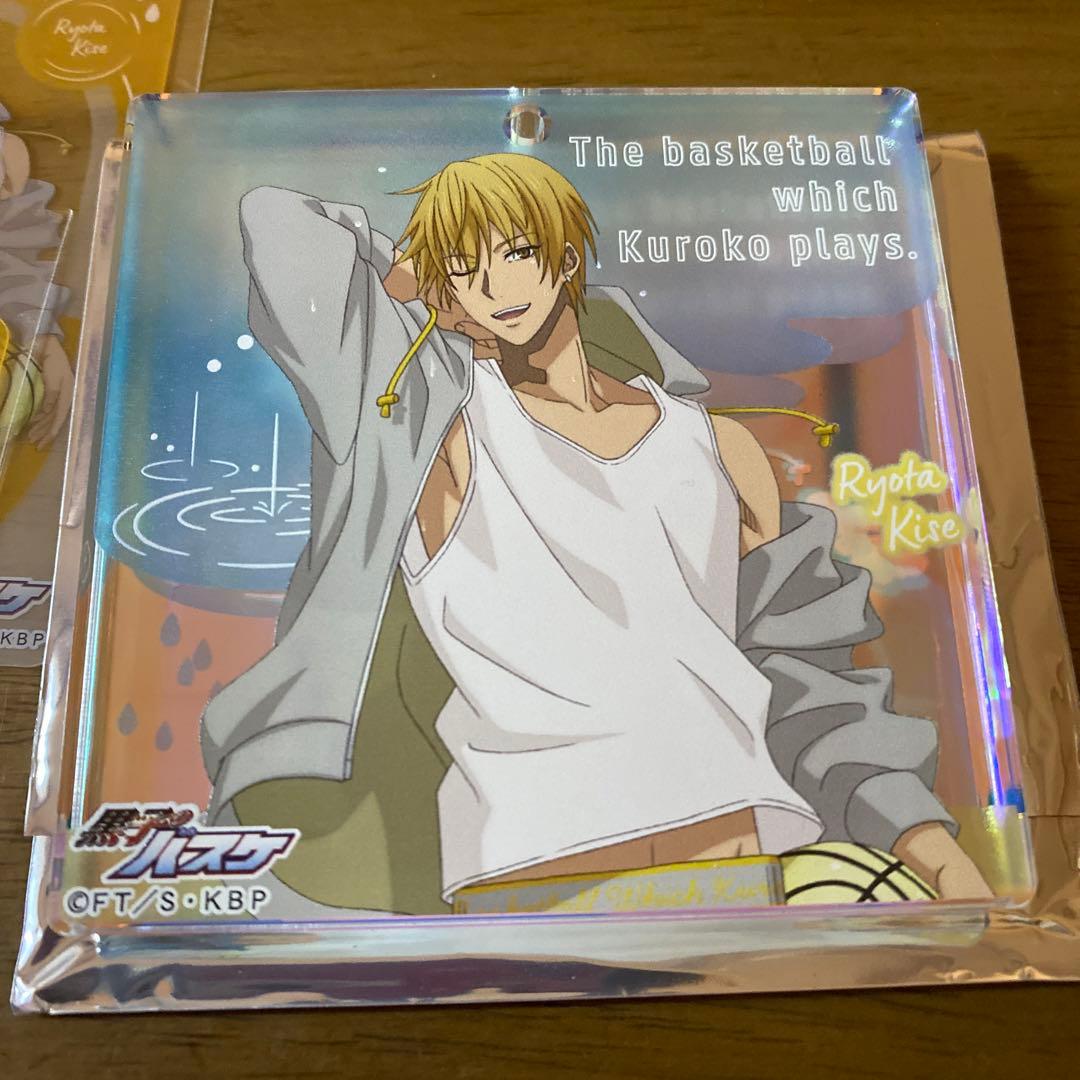 黒子のバスケ　アクリルブロッキー　カード　黄瀬