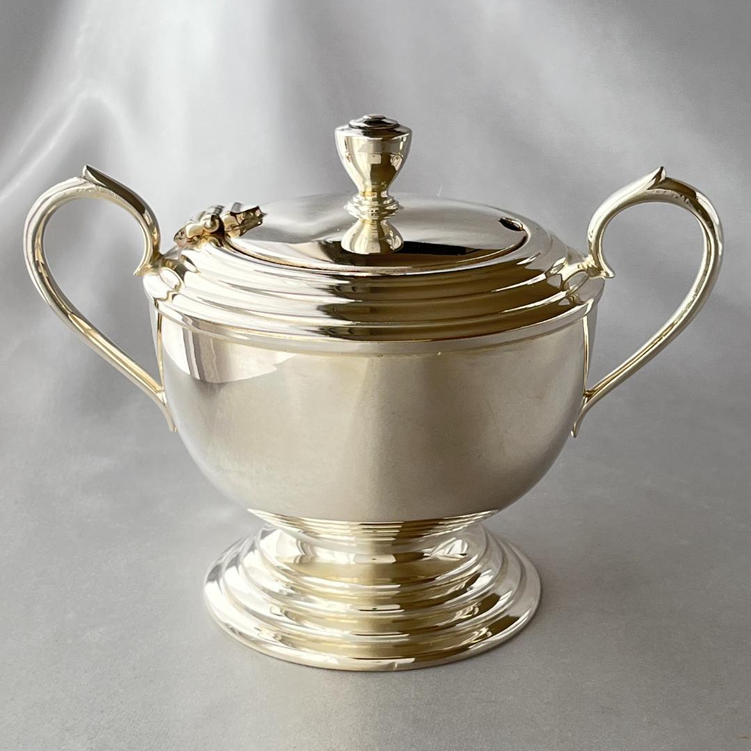 【SILCRAFT】 アール・デコ ティーサービス 4点 ティーポット