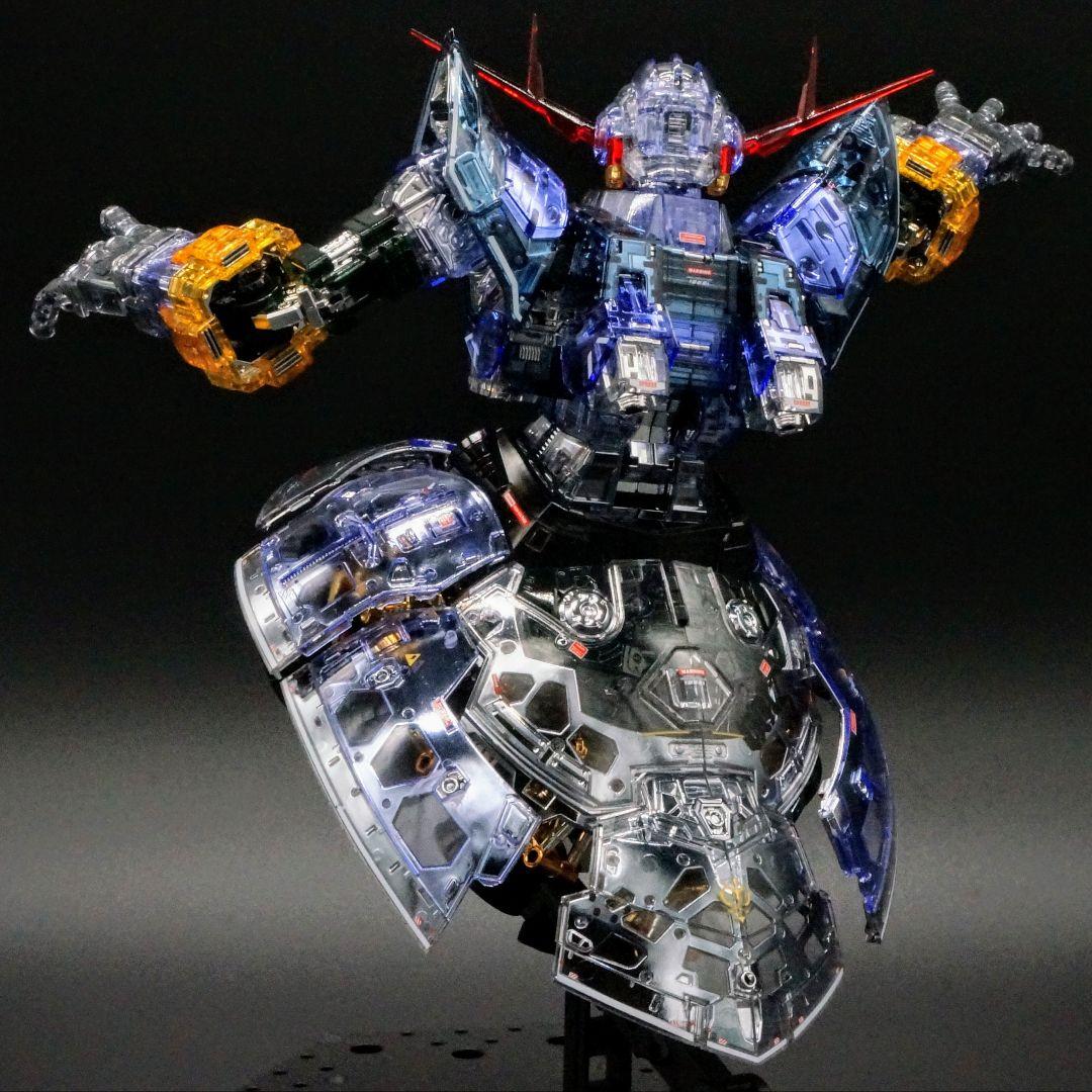 完成品【メッキ仕様】RG ジオング メカニカルクリア 限定 ガンダム 全