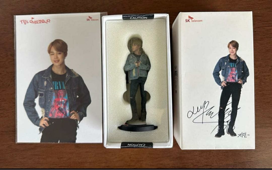 BTS SK telecom テレコム公式　フィギュア　7人