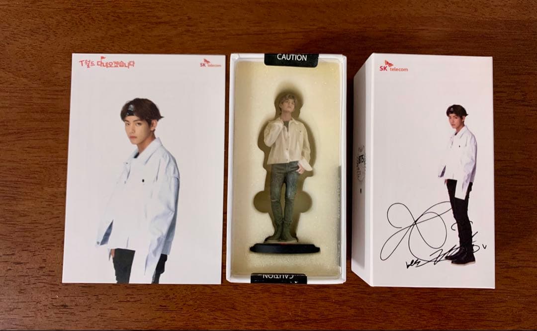 BTS SK telecom テレコム公式　フィギュア　7人
