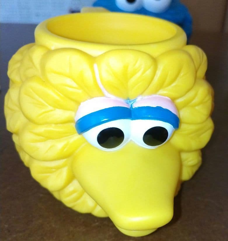 h*6様 セサミストリート 3Dフェイスマグカップ 6個セット