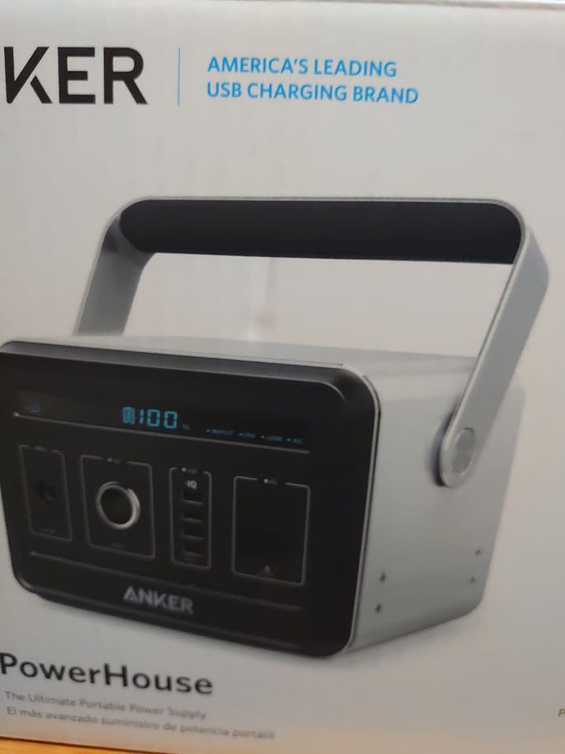 ANKER ポタ電 434 防災対策 アウトドア ポータブル DC 5V