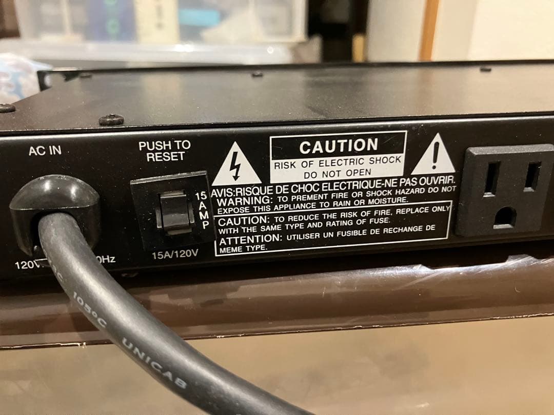 FURMAN ファーマン RackRider RR-15 ラック用電源