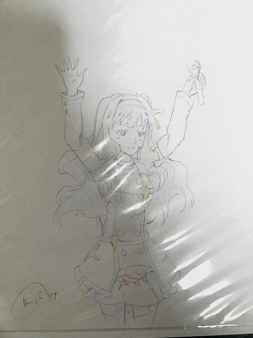 限定当選品」 四条貴音 生原画 お姫ちん アイドルマスター 輝きの