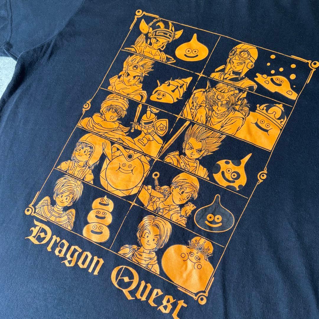 ドラゴンクエスト Tシャツ 30周年記念 歴代勇者 鳥山明 冒険の記憶