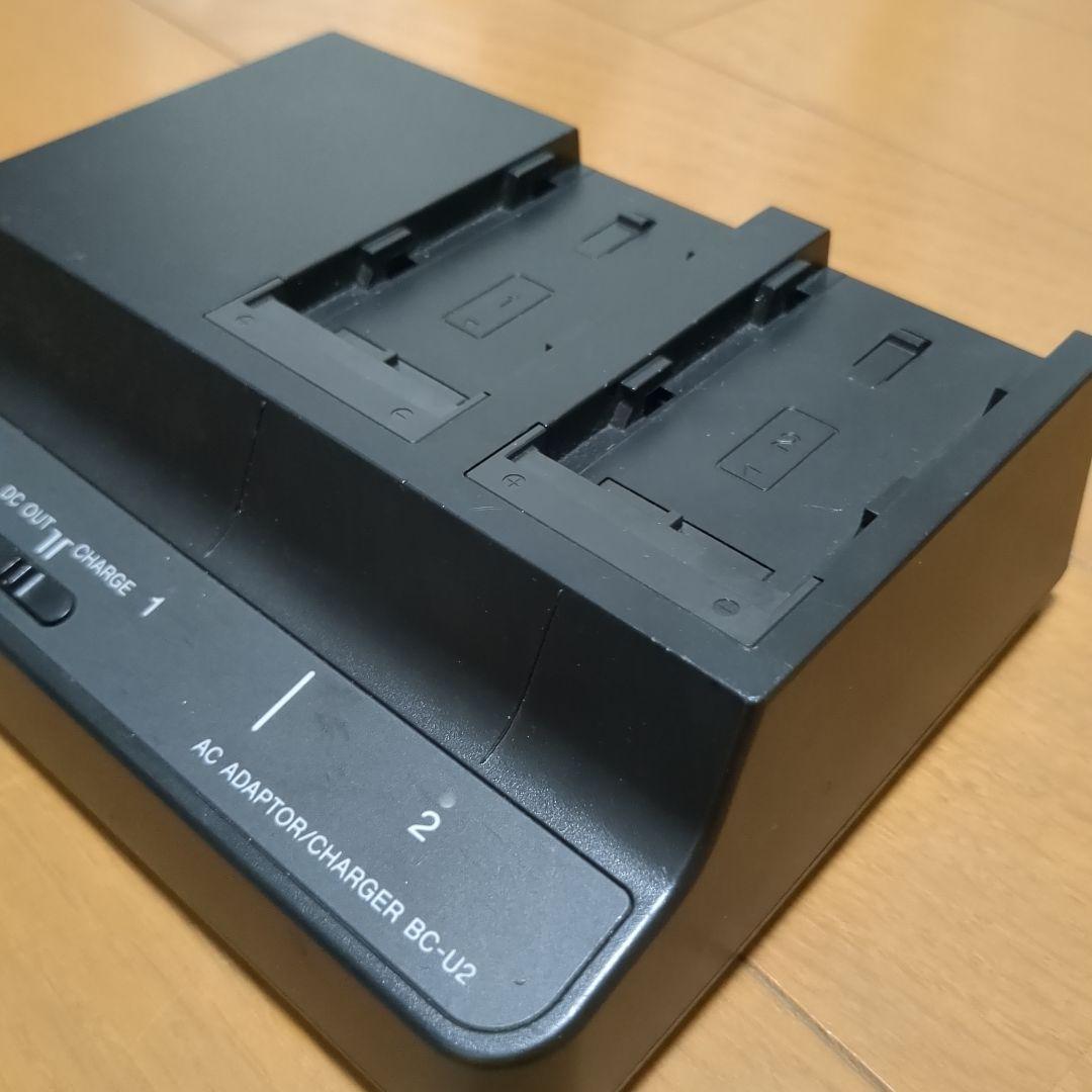 SONY ソニー　ACアダプター バッテリーチャージャー 充電器 BC-U2