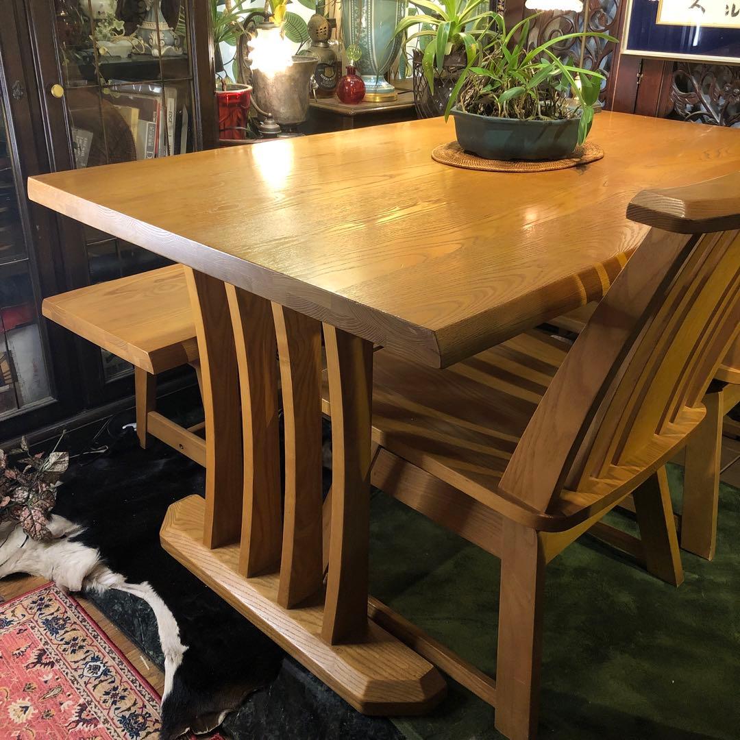 みーこ 　天板のみ　Sale JPN 和風　オーク無垢　ダイニングテーブル
