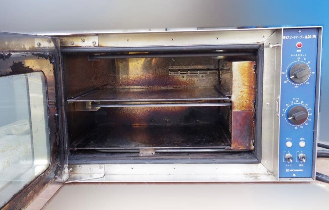 通電確認 NICHIWA 電気 スピード オーブンNSO-3N2014年ニチワ