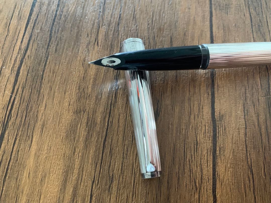 MONTBLANC（モンブラン）1266万年筆スターリングシルバー18Kペン先