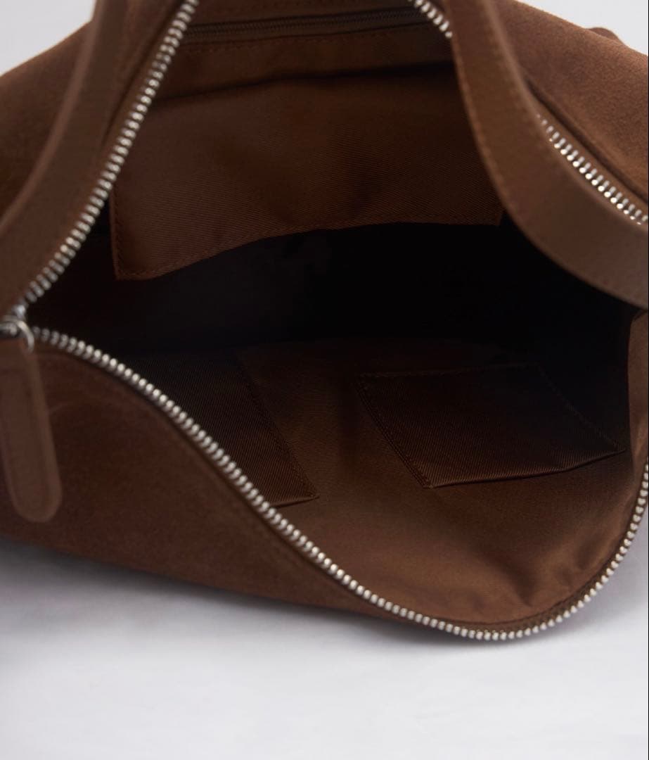 【牛革】ミニマルショルダーバッグ ボンジュールサガン brown