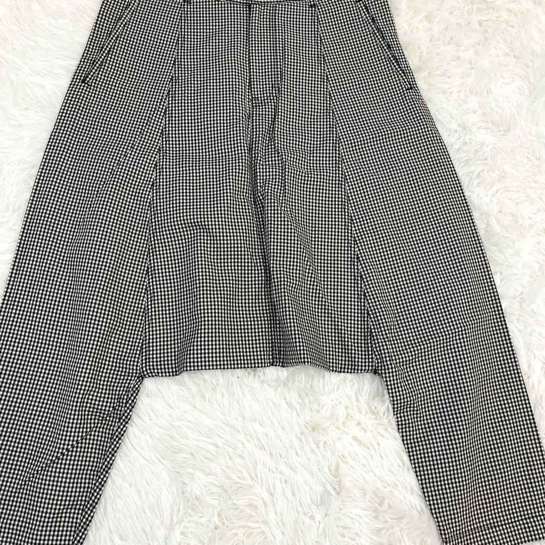 美品】コムデギャルソン・サルエルパンツ・ペンギン・ギンガムチェック