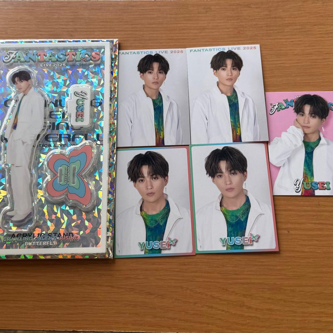 シクレ 八木勇征 FANTASTICS BUTTERFLY フォトカ アクスタ BUTTERFLY