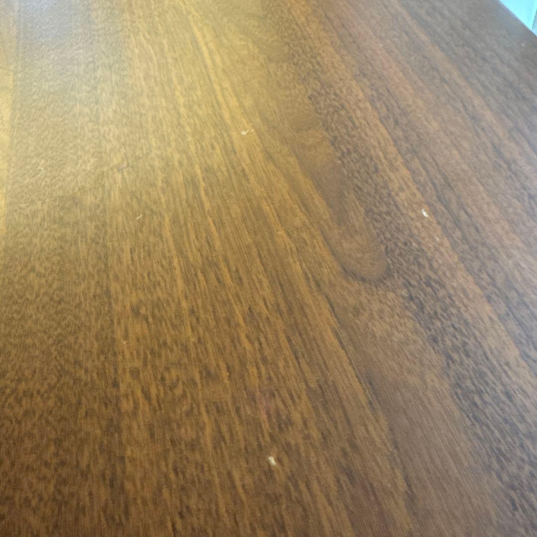 【完成品・組立不要】グレイス幅120cmスリムデスク天然木引き出し