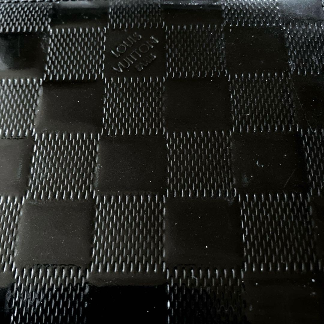 【訳あり】【希少】ルイヴィトン＊ダミエ＊ヴェルニ＊アンジュPM＊BLACK❣️