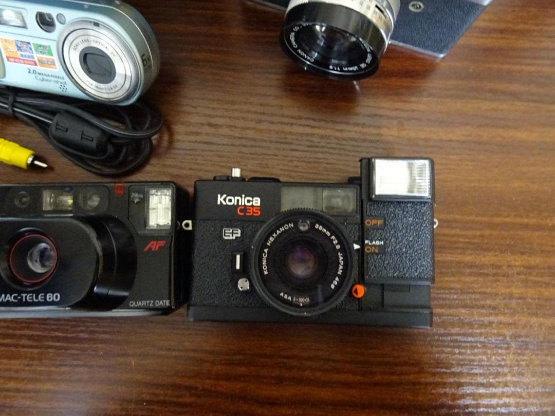 ジ*ー様 阪029 カメラ 7点 まとめ売り キャノン ペンタックス ソニー コ ジ