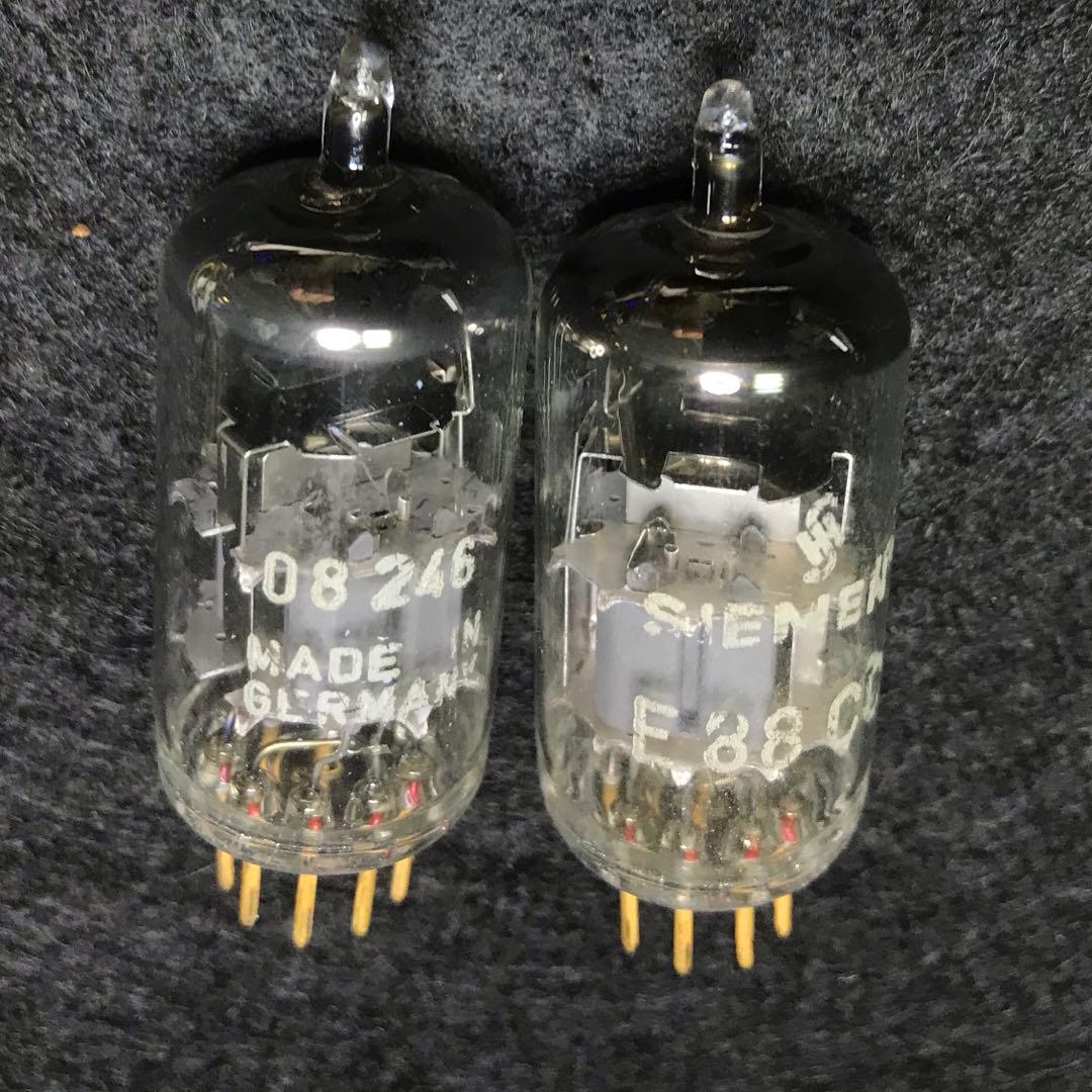 シーメンス E 88 CC ×2本セット Siemens E88CC Silver Shields 真空管
