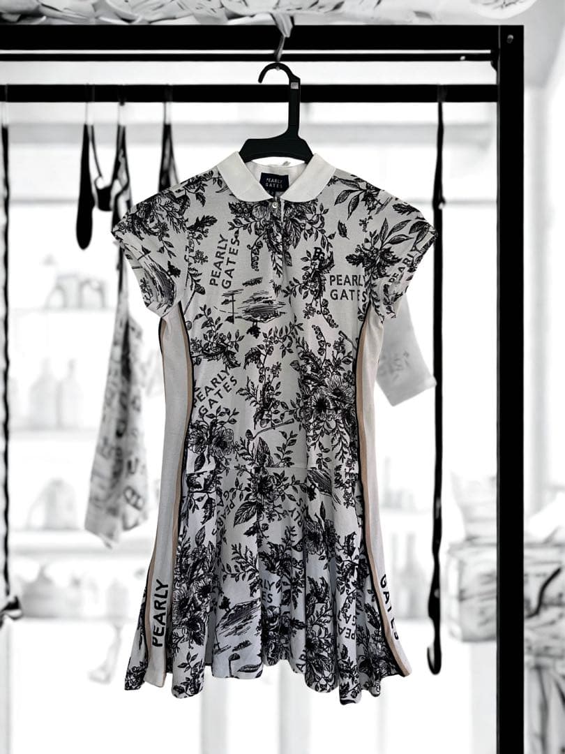 【お客】パーリーゲイツワンピース1花柄