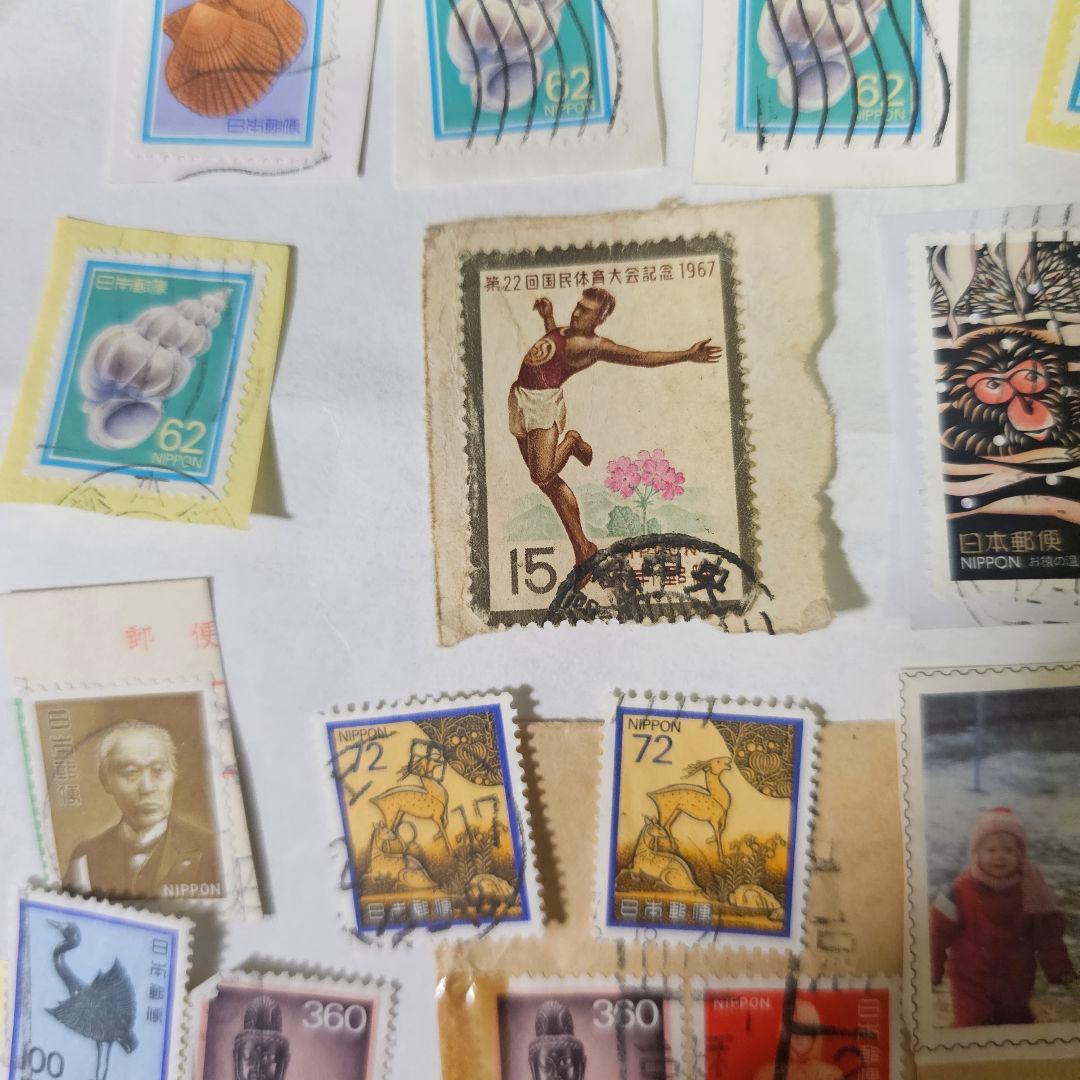 使用済切手コレクション 多数 - メルカリ