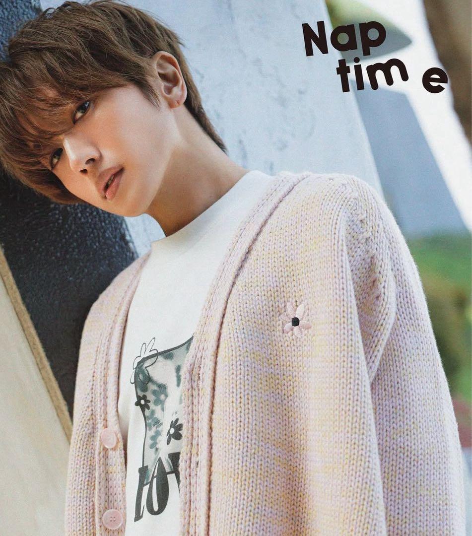 ナップタイム　naptime. Nissy 西島隆弘　カットソー　白　ホワイト