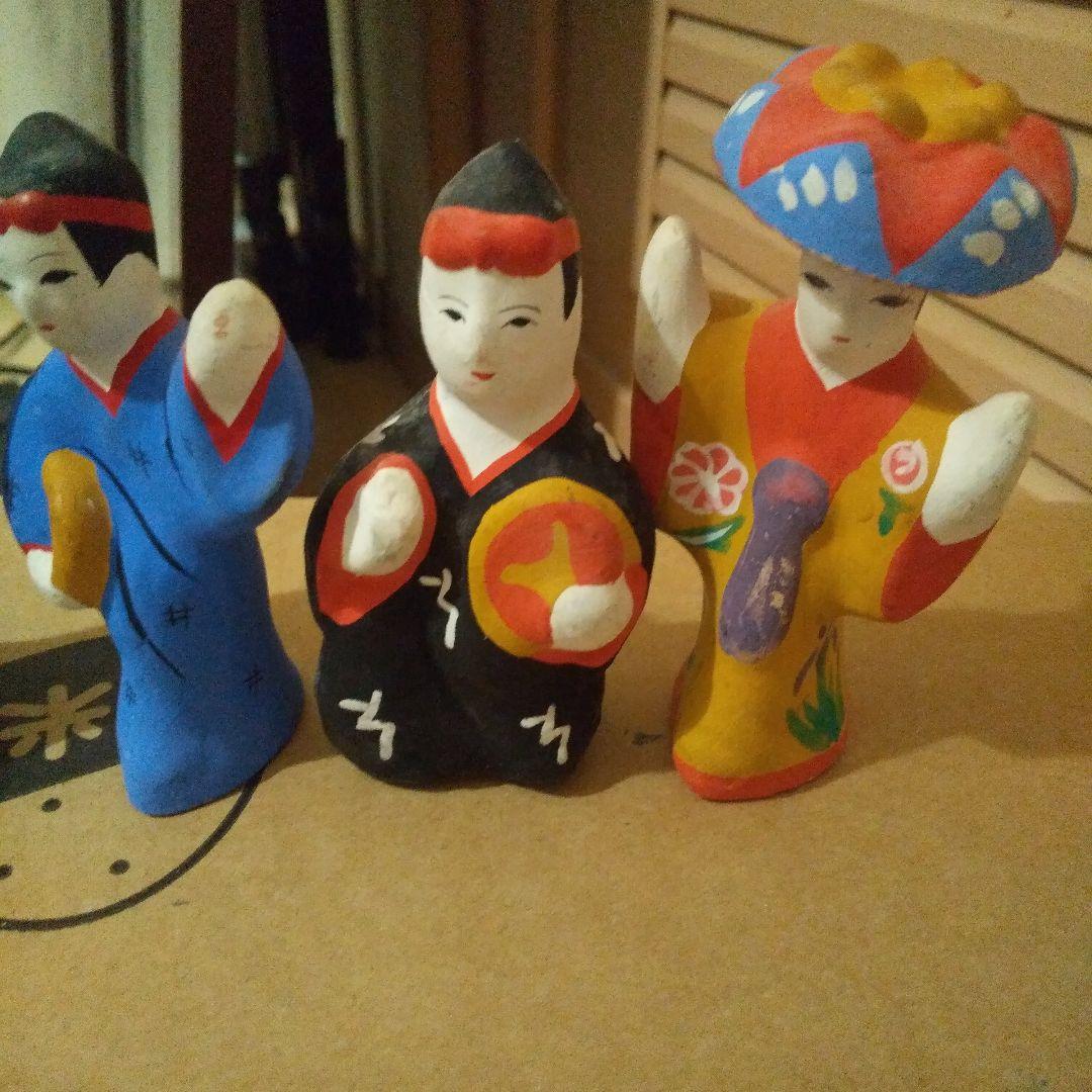 骨董 春画人形 裏隠し 置物 彩色土人形 炬燵の男女 昭和レトロ 2025年