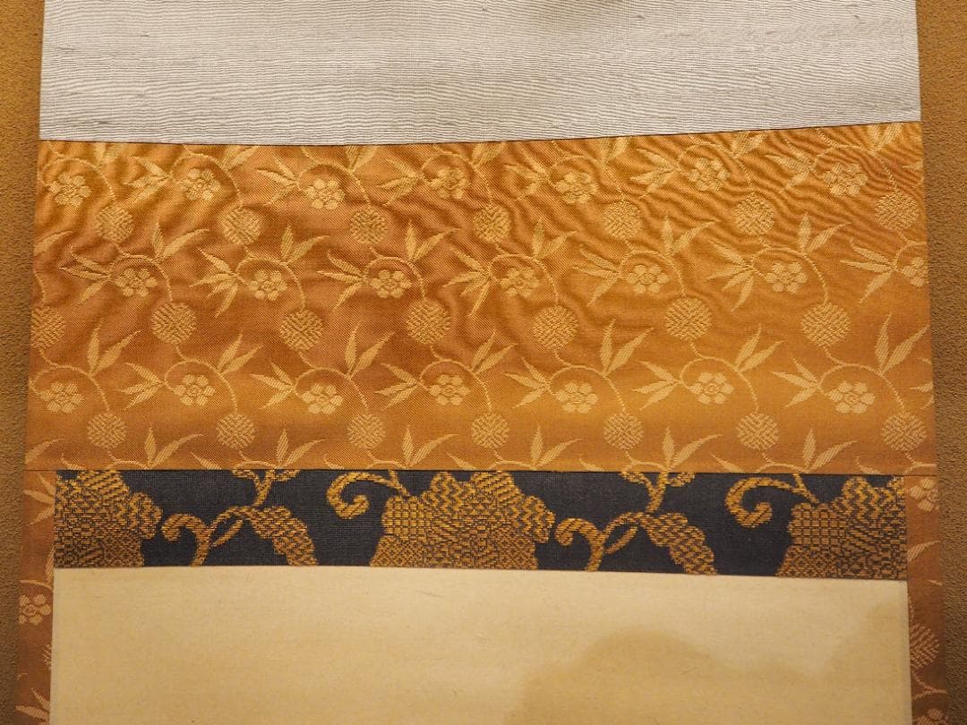 大徳寺511世管長 立花大亀自筆一行『吟風一様松』掛軸（共