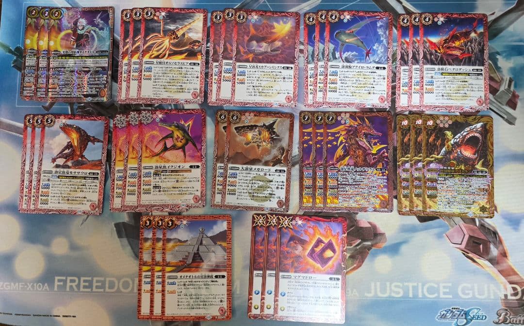 バトスピ 2000枚以上まとめ売り オメテオトル デッキパーツ付き バトル