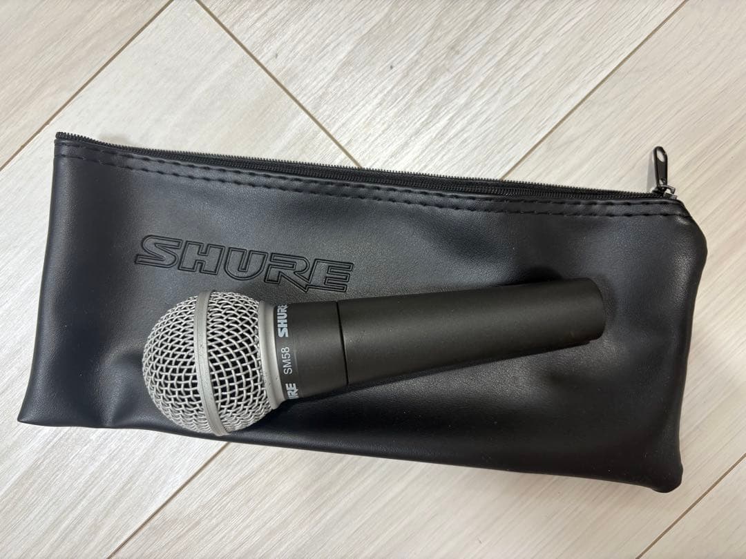 オーディオインターフェイス＋マイク＋卓上スタンド セット　コード付き