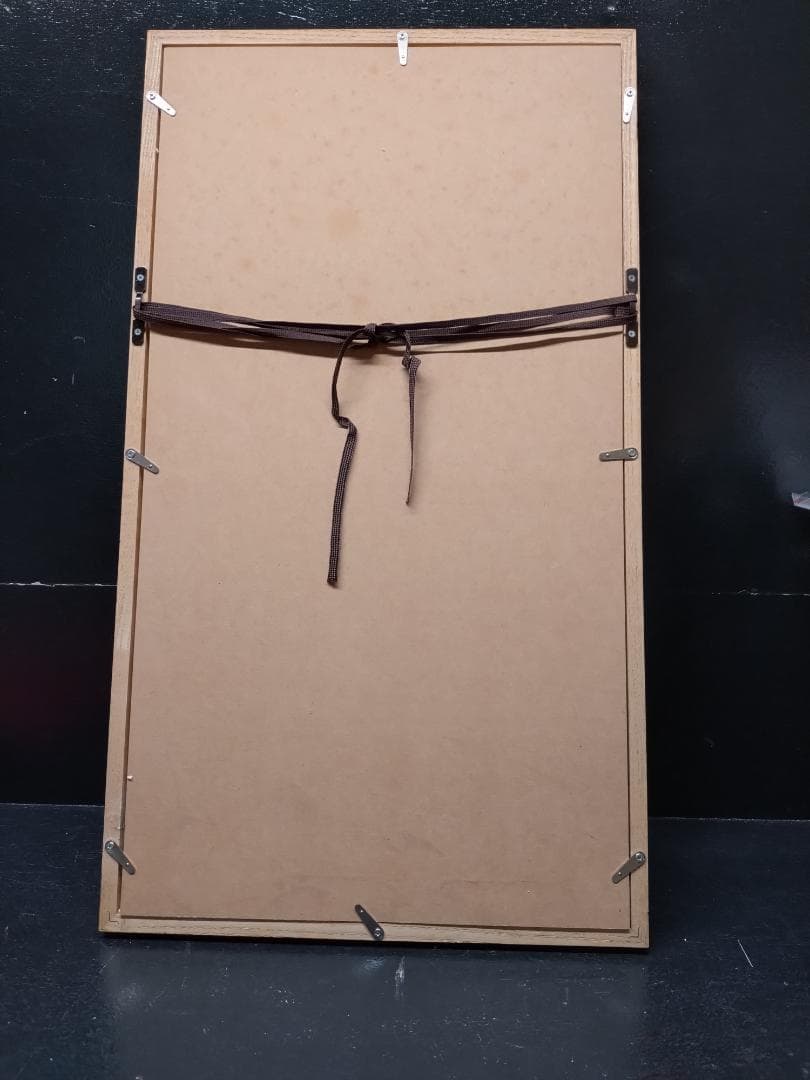 Y【保管品】アルベナの絵画　アルベナフリストバ　レプリカ　アートパネル　額付き