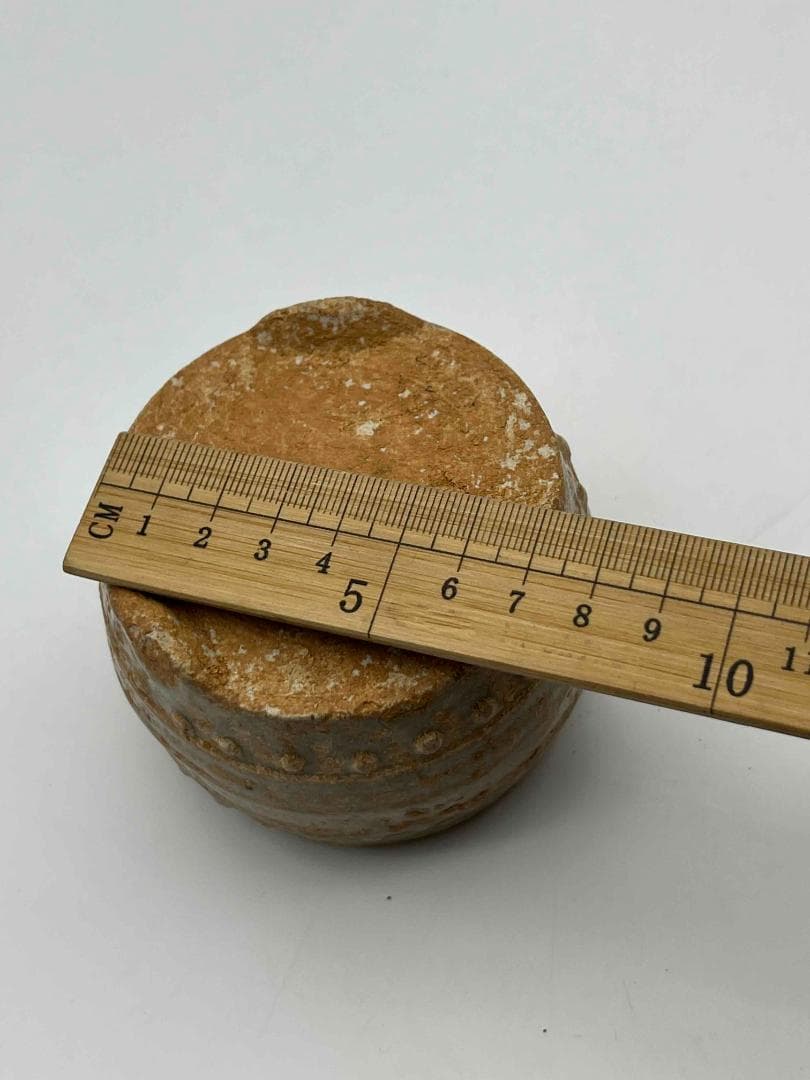 北宋時代 越窯 青磁鼓釘三足香炉 湖田窯琴炉 【旧家蔵出し】