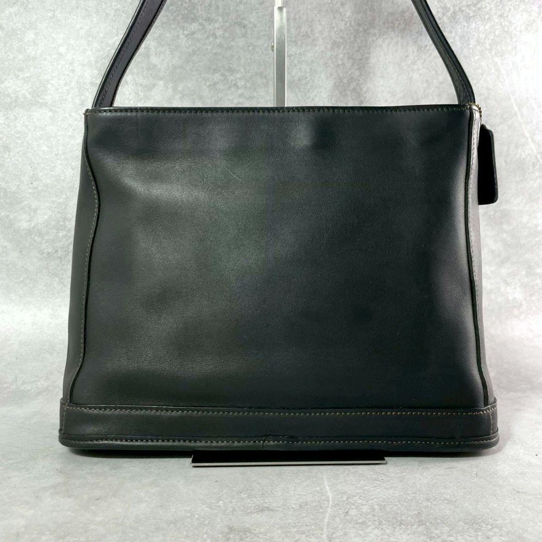 バッグ vintage coach shoulder bag leather black